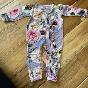 Posh Peanut baby girl floral one piece